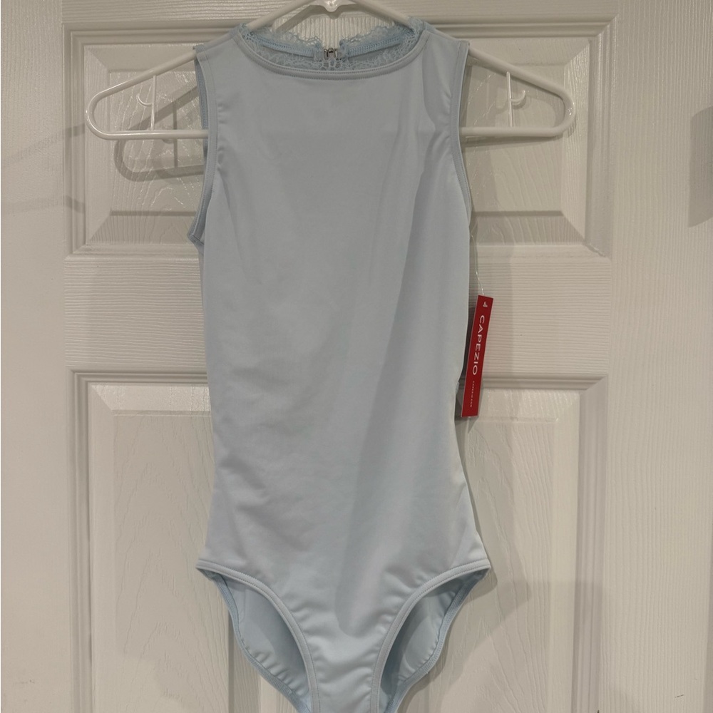 Capezio Light Blue Sleeveless Leotard - AXS
